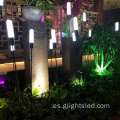 Luz de jardín led cambiante a todo color de decoración al aire libre